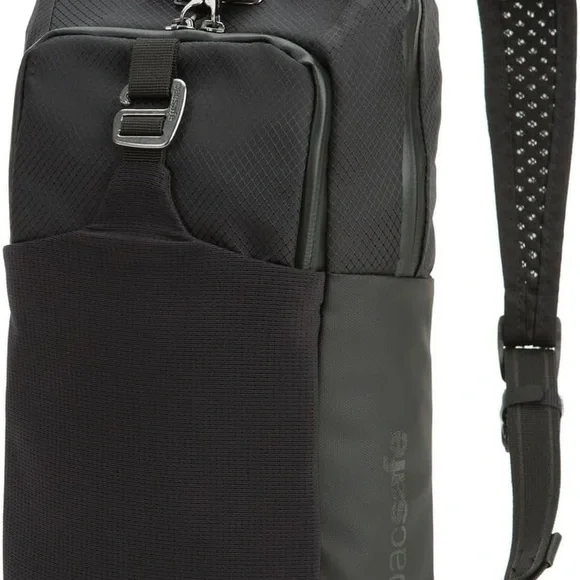 Pacsafe Black Venturesafe X Anti-Theft Backpack crossbody - Picture 2 of 11